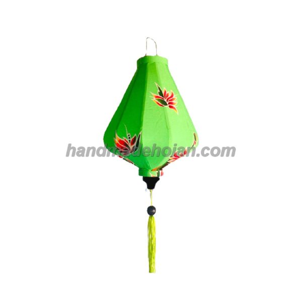 Đèn lồng Hội An vải lanh hoa