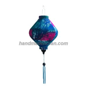 Đèn lồng Hội An vải lanh hoa