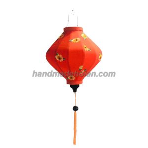 Đèn lồng Hội An vải lanh hoa