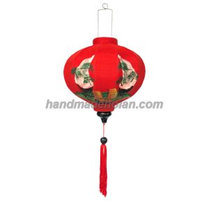 Đèn lồng Hội An vẽ họa tiết